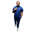 MJ V-Neck Scrub Top (Unisex)